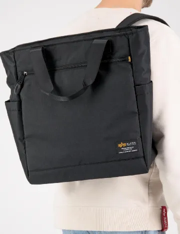 Geanta ALPHA INDUSTRIES, negru Negru