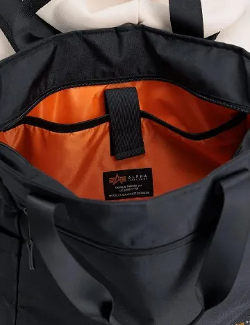 Geanta ALPHA INDUSTRIES, negru Negru