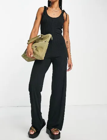 Salopeta Top Shop, negru Negru