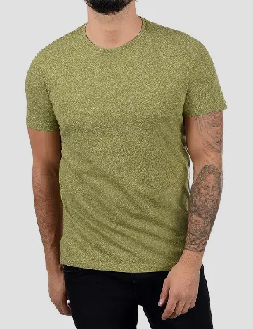 Tricou Casual Friday, verde Verde