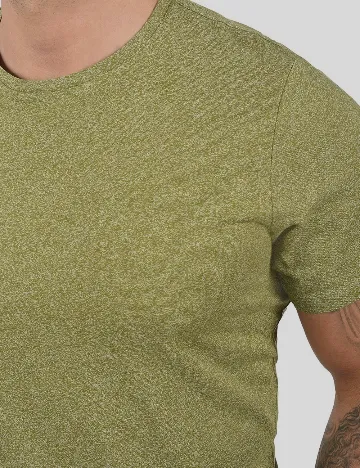 Tricou Casual Friday, verde Verde