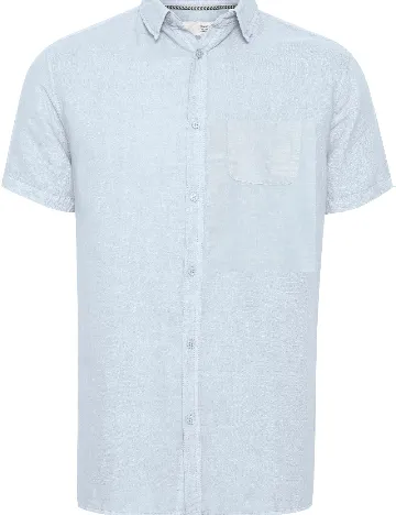Camasa !Solid, bleu Albastru
