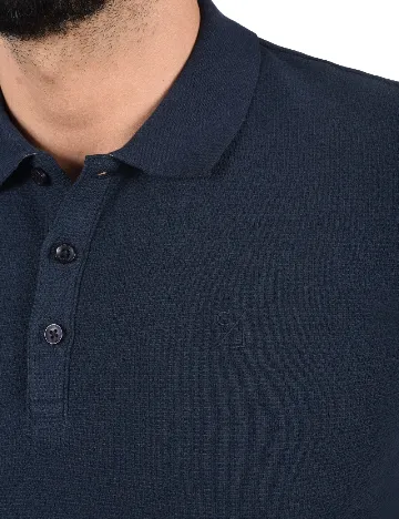 Tricou Casual Friday, bleumarin Albastru