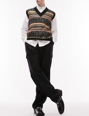 Vesta Topman, negru