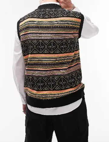 Vesta Topman, negru Negru