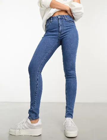 Blugi ASOS, albastru Albastru