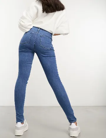 Blugi ASOS, albastru Albastru