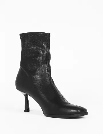 Botine Stradivarius, negru Negru