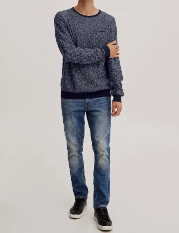 Bluza BLEND, bleumarin Albastru