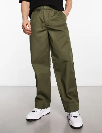 Pantaloni Fred Perry, verde Verde