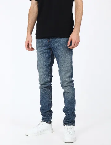 Blugi ASOS, albastru Albastru