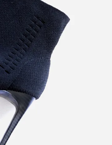 Botine Stradivarius, negru Negru