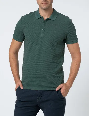 Tricou Casual Friday, verde Verde