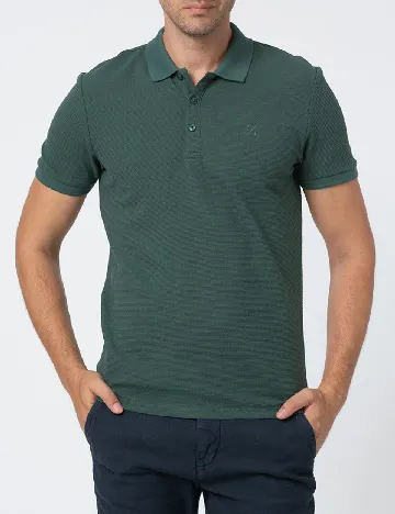 Tricou Casual Friday, verde Verde