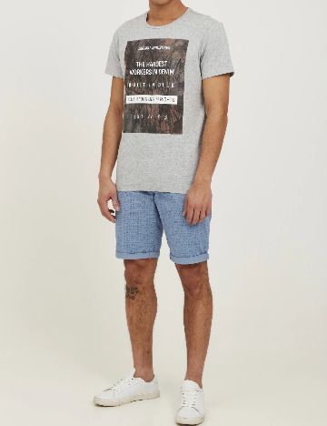 Tricou BLEND, gri