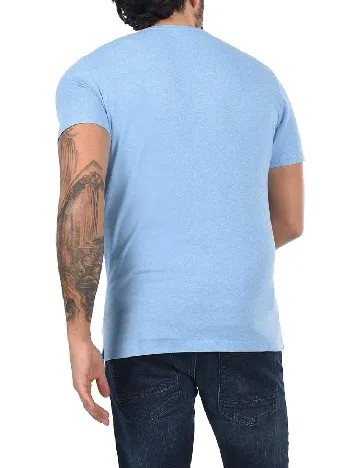 Tricou Casual Friday, bleu Albastru