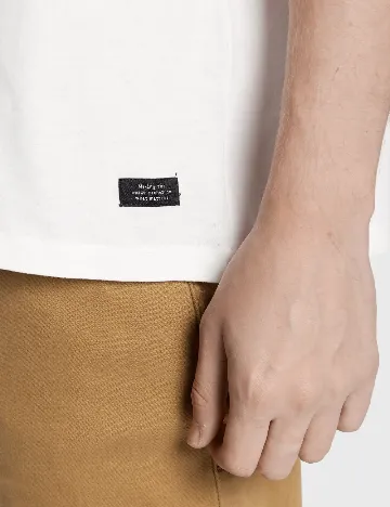Tricou BLEND, alb Alb