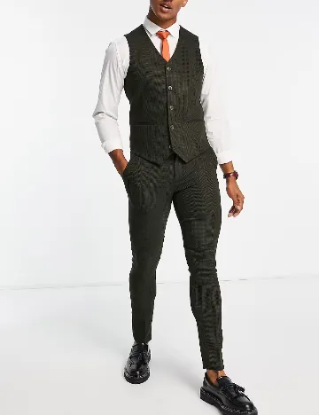 Pantaloni ASOS, verde Verde