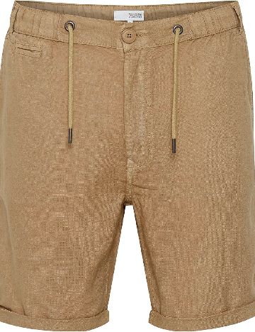 Pantaloni scurti !Solid, maro