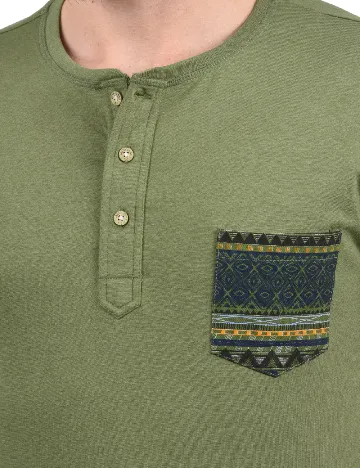 Tricou INDICODE, verde Verde
