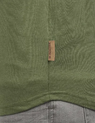 Tricou INDICODE, verde Verde