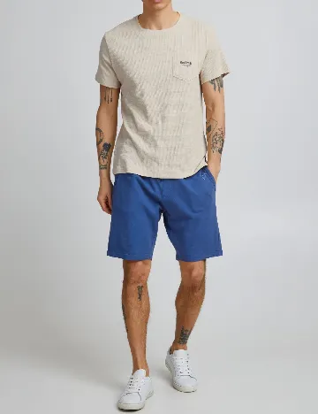 Tricou BLEND, bej Crem