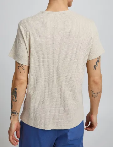 Tricou BLEND, bej Crem