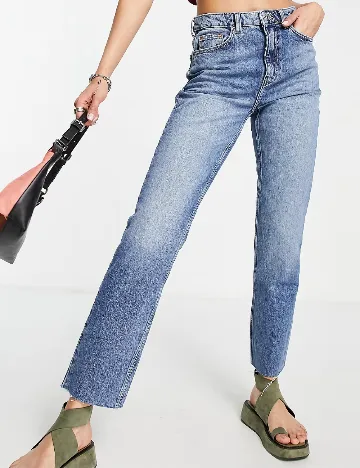 Blugi Top Shop, albastru Albastru
