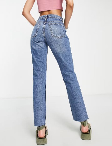 Blugi Top Shop, albastru