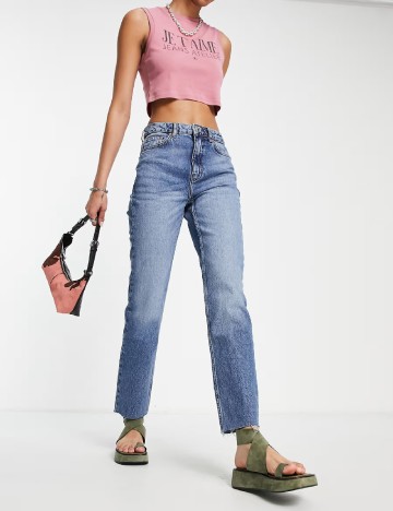 Blugi Top Shop, albastru