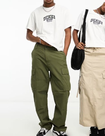 Tricou Dickies, ecru