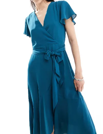 Rochie medie Style Cheat, albastru Albastru