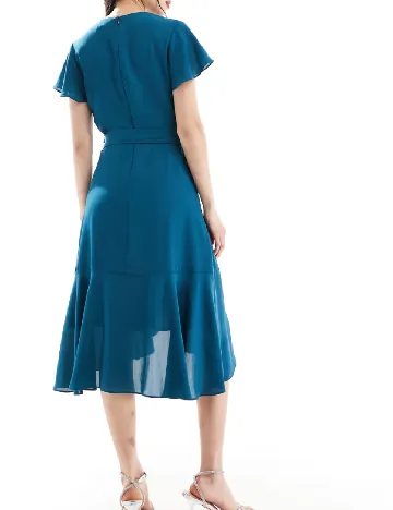 Rochie medie Style Cheat, albastru Albastru