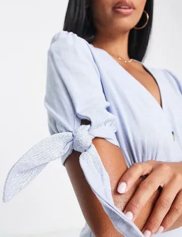Rochie medie Nobody s child, bleu Albastru
