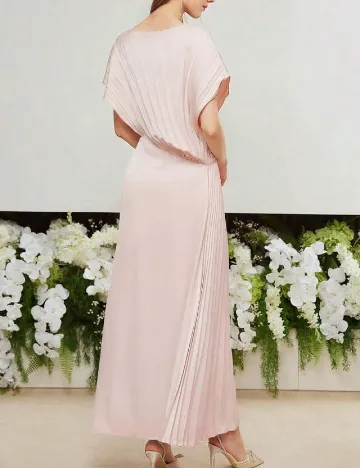 Rochie lunga MOTF, roz pudra Roz
