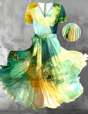 Rochie medie SHEIN, mix culori