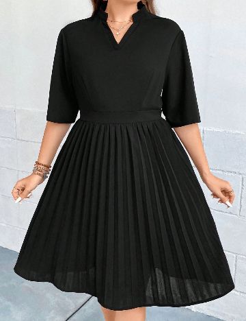 Rochie medie SHEIN CURVE, negru