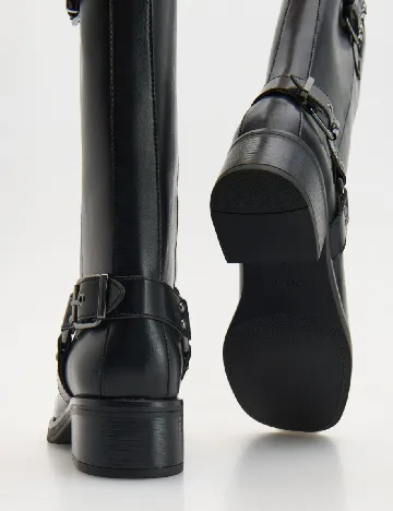 Cizme Reserved, negru Negru