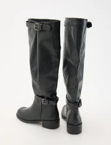 Cizme Reserved, negru Negru