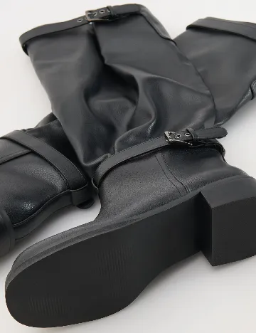 Cizme Reserved, negru Negru