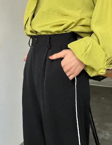 Pantaloni Friful, negru Negru