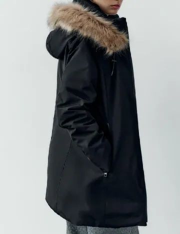 Geaca Zara, negru Negru