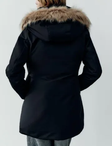 Geaca Zara, negru Negru