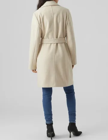 Palton Vero Moda, crem Crem