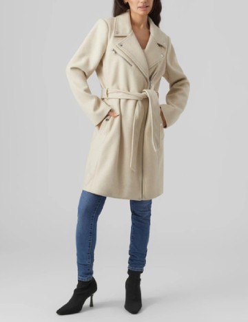 Palton Vero Moda, crem