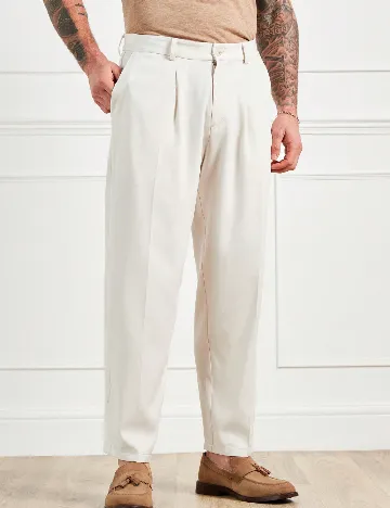 Pantaloni SHEIN, alb Alb