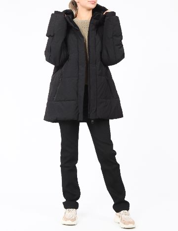 Geaca impermeabila Mango, negru