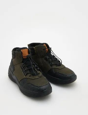 Ghete Reserved, negru/verde Verde