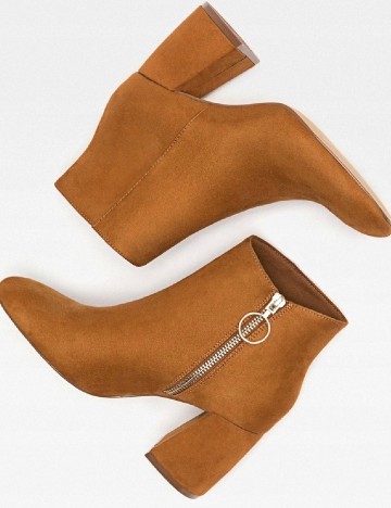 Botine Stradivarius, maro