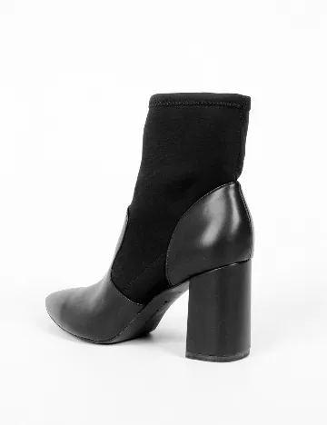 Botine Stradivarius, negru Negru